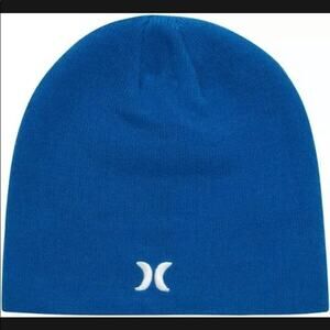 Hurley Icon Blue Knit Staples Beanie